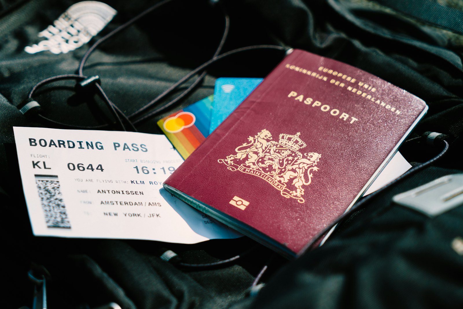 A passport for the trip