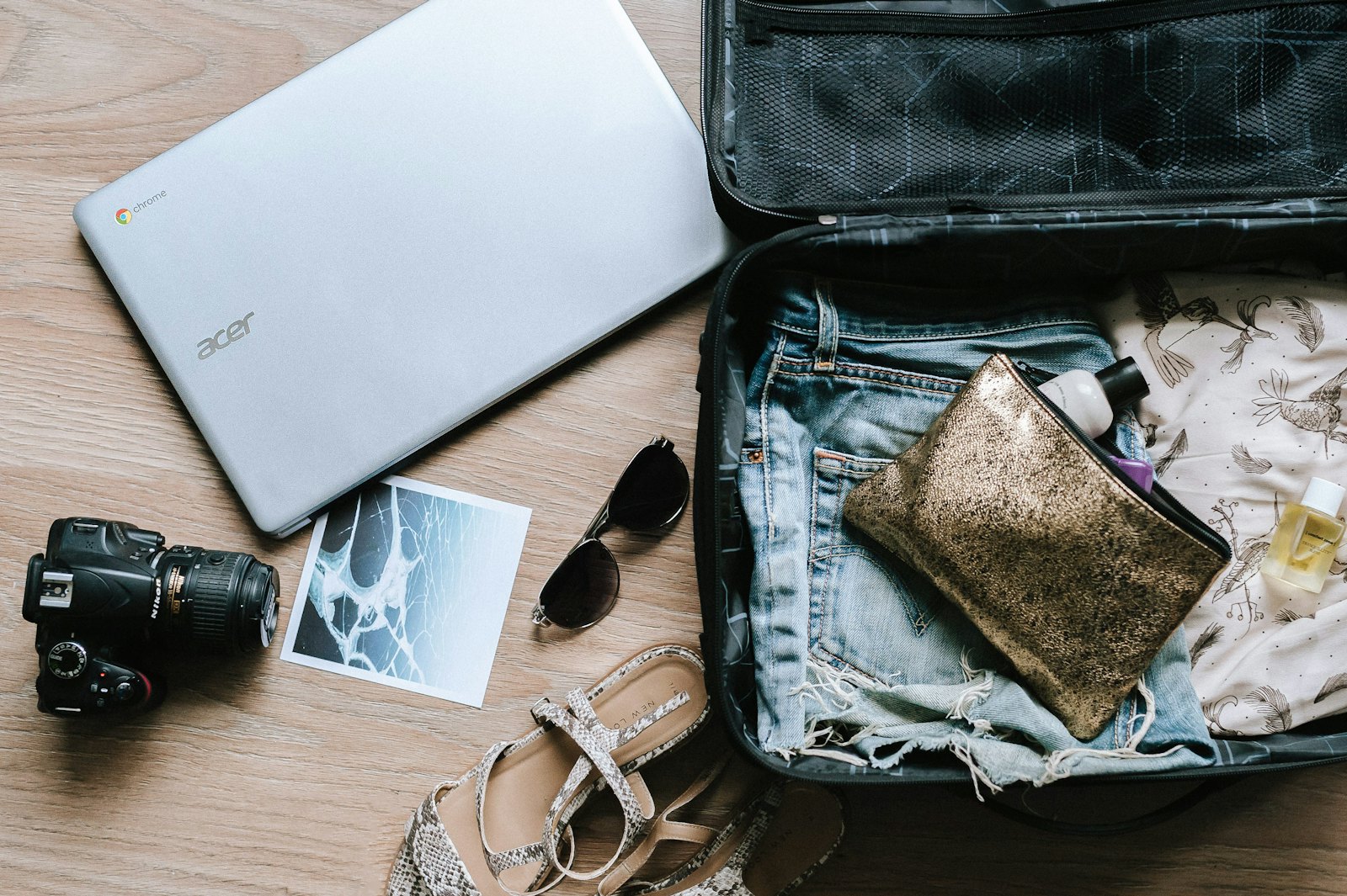 A passport ready for travel