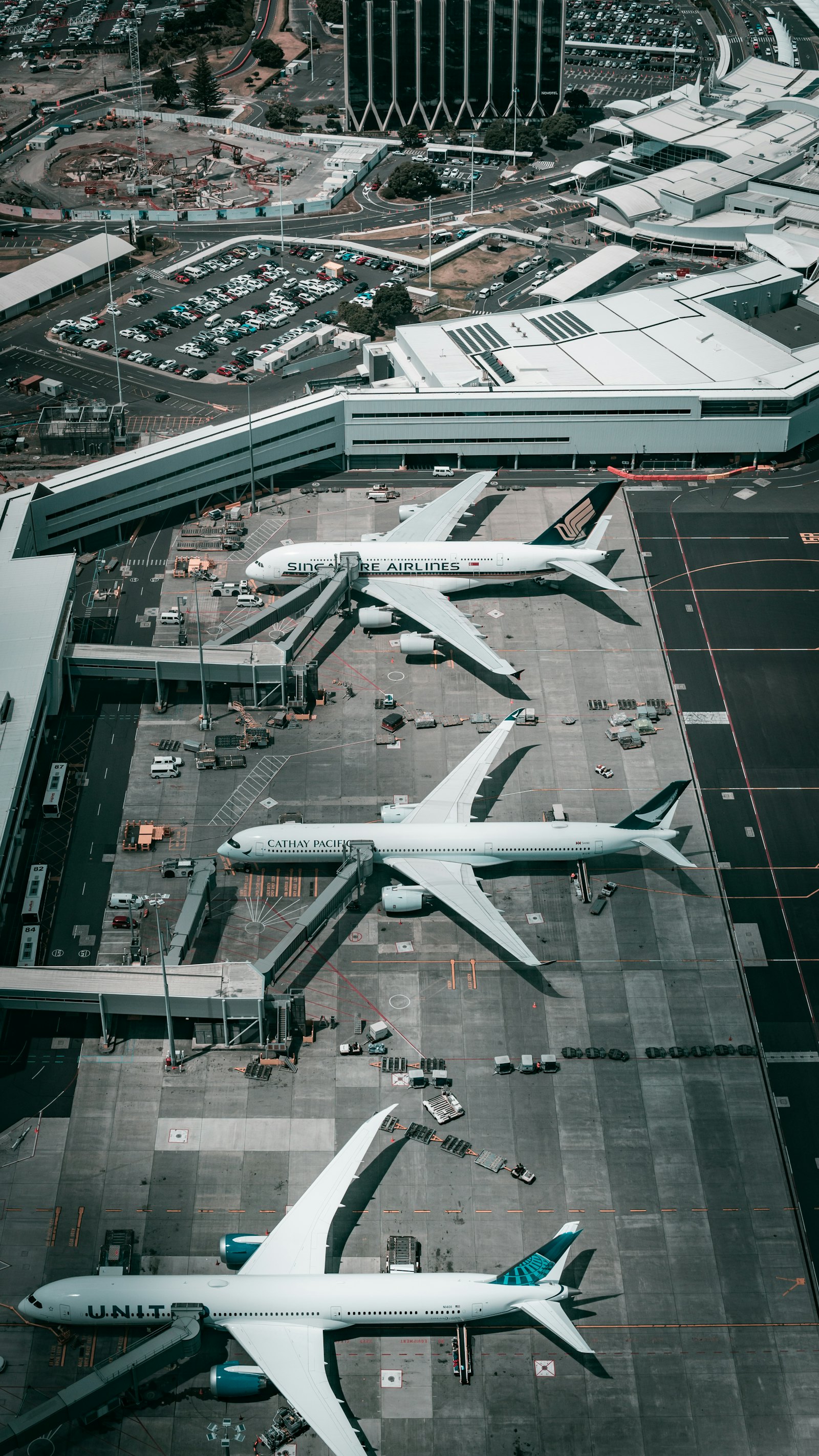 Airplane on the tarmac
